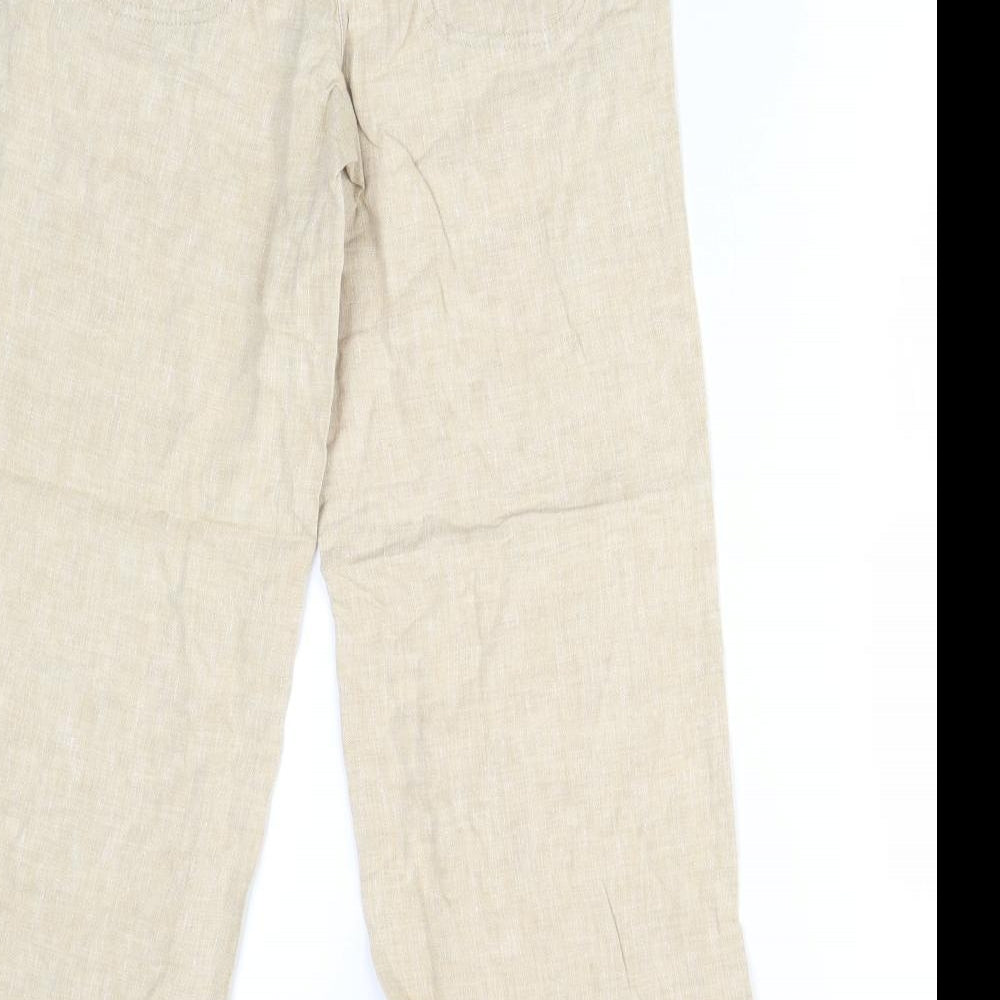 Principles Womens Beige   Trousers  Size 6 L27 in
