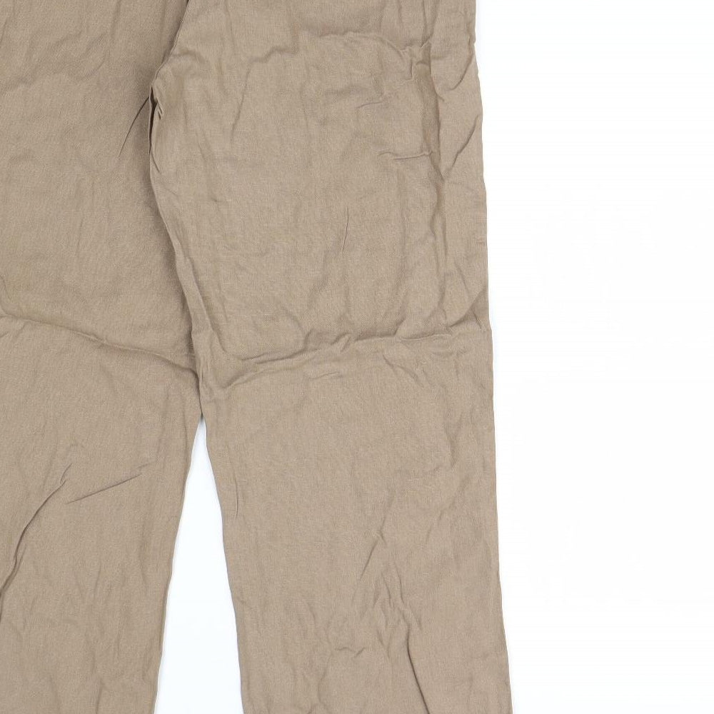 BHS Womens Brown   Trousers  Size 12 L28 in