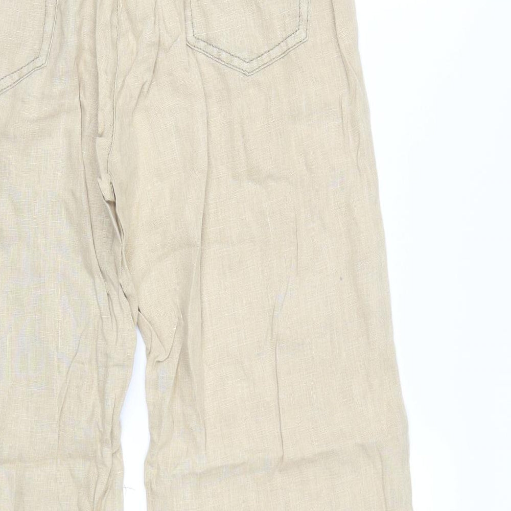 Rosnet Womens Yellow   Trousers  Size 14 L28 in