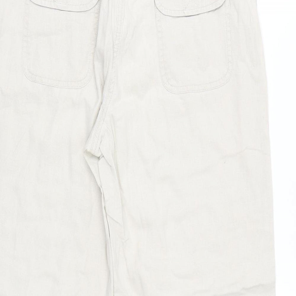 TU Womens Beige   Trousers  Size 14 L27 in - Short