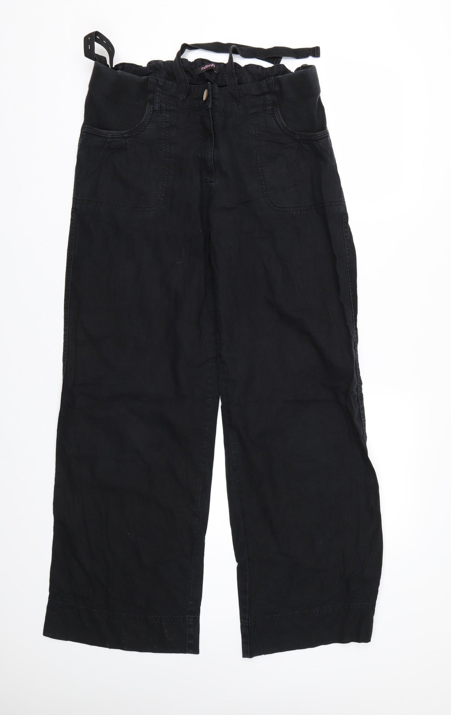 George Womens Black   Trousers  Size 12 L30 in