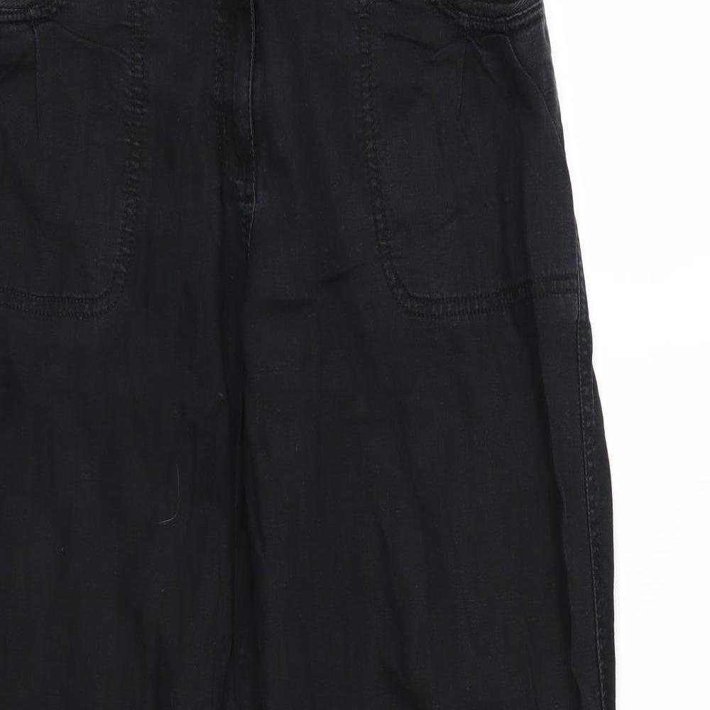 George Womens Black   Trousers  Size 12 L30 in