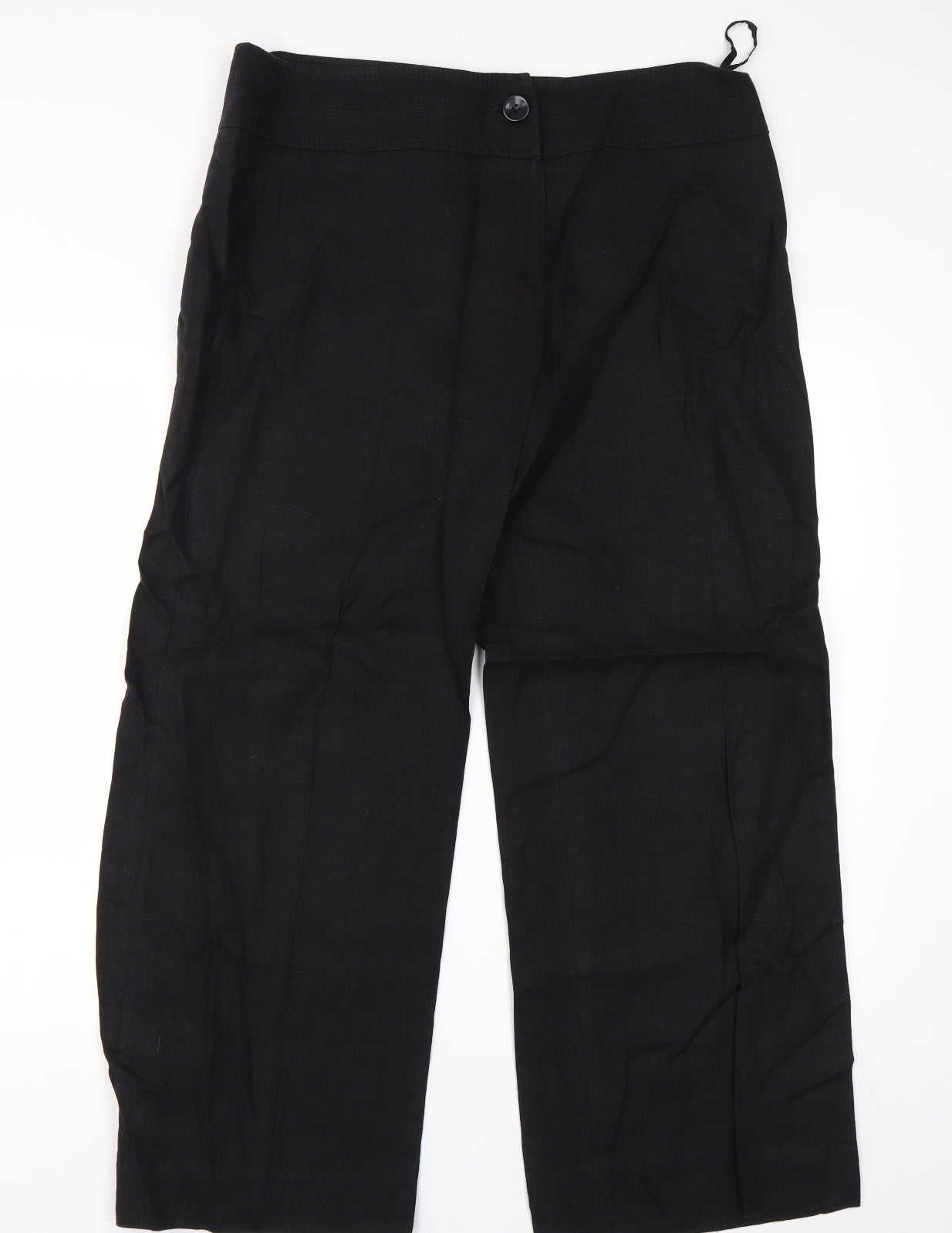 CC Womens Black   Trousers  Size 16 L28 in
