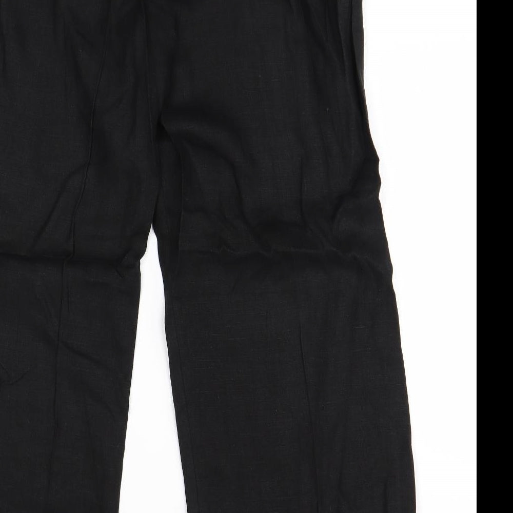 CC Womens Black   Trousers  Size 16 L28 in