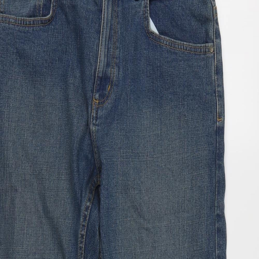 TU Mens Blue  Denim Straight Jeans Size 34 L32 in