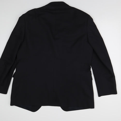 M&S Mens Blue   Jacket Suit Jacket Size 44