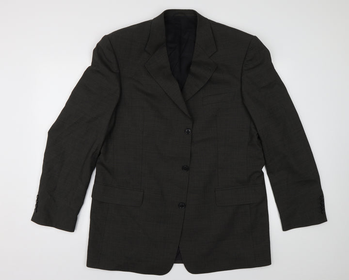 Pierre Laffitte Mens Green   Jacket Suit Jacket Size 44
