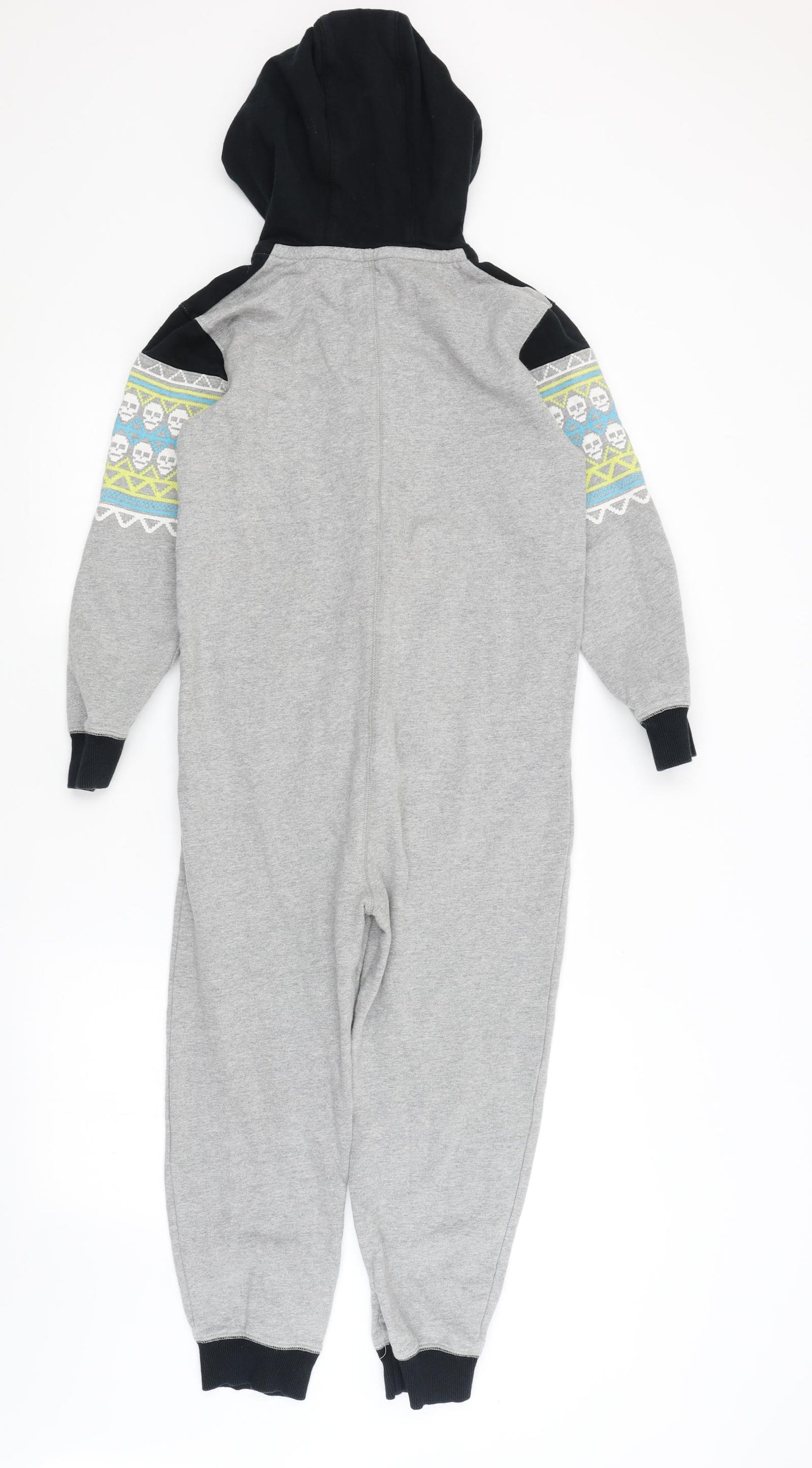 George Boys Grey Solid   One Piece Size 9-10 Years