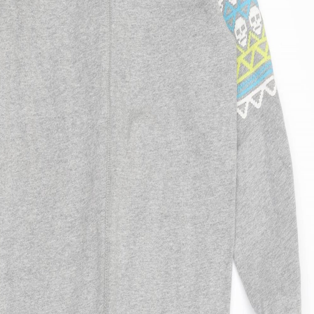 George Boys Grey Solid   One Piece Size 9-10 Years