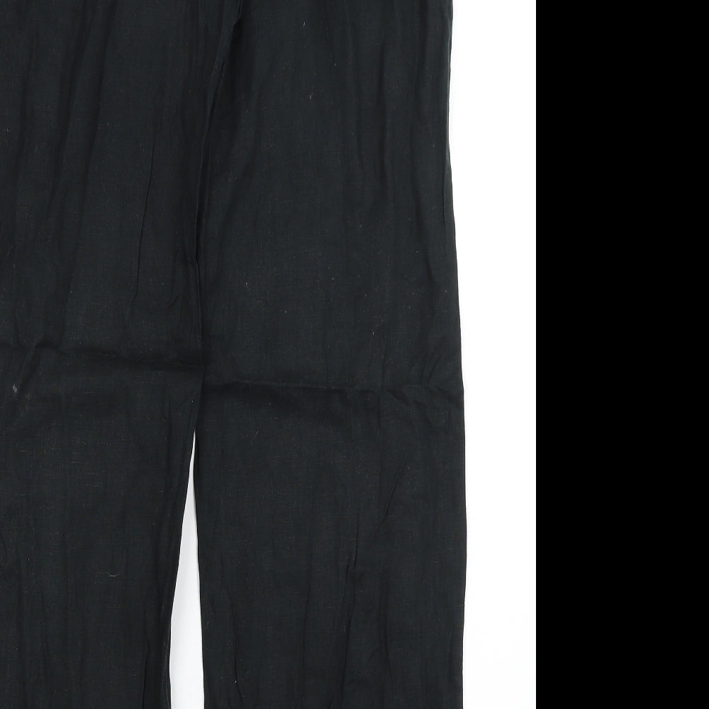 TU Womens Black   Trousers  Size 14 L30 in