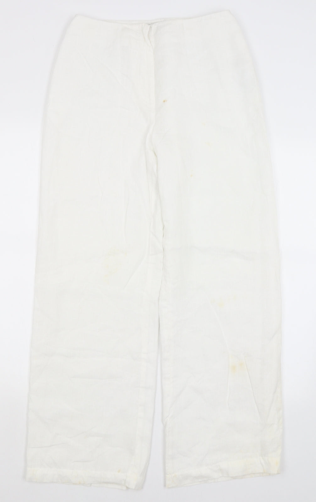 Resource Womens White   Trousers  Size 8 L29 in
