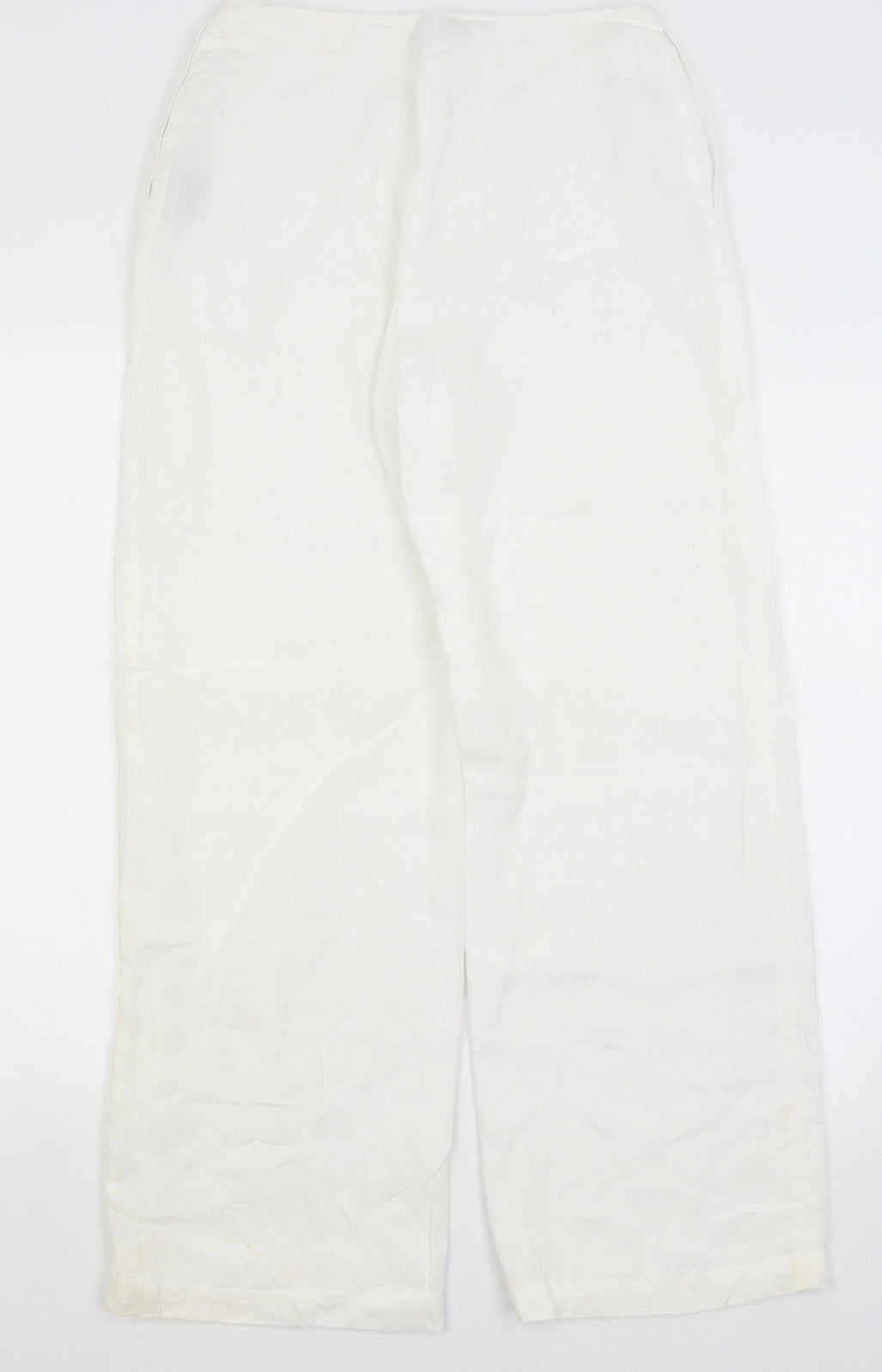 Resource Womens White   Trousers  Size 8 L29 in