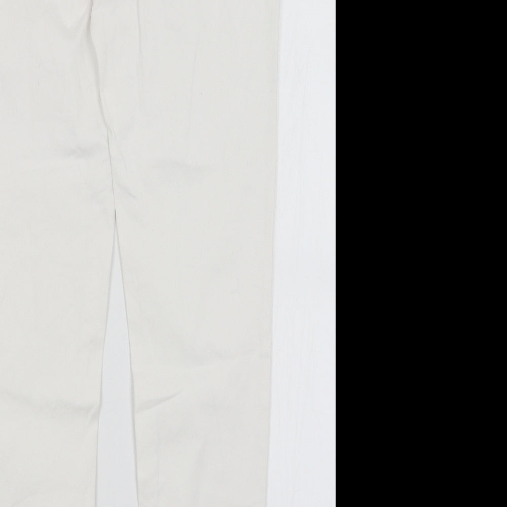 F&F Womens White   Skinny Jeans Size 12 L27 in