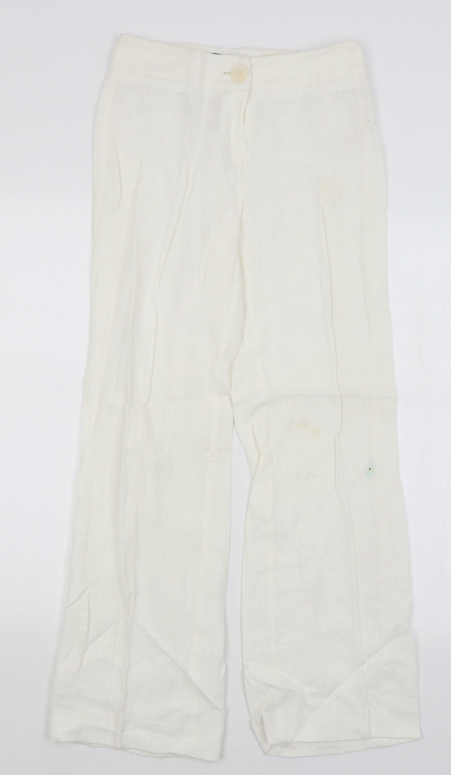 Principles Womens White   Trousers  Size 6 L29 in