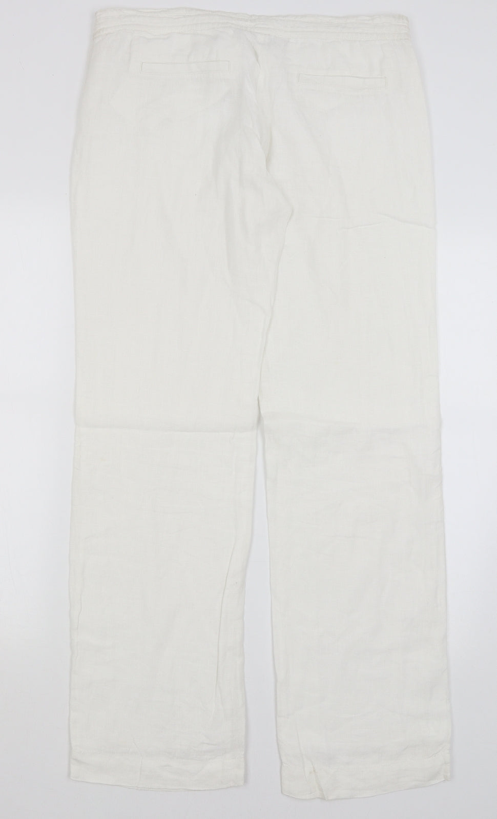 Gap Womens White   Trousers  Size 10 L32 in