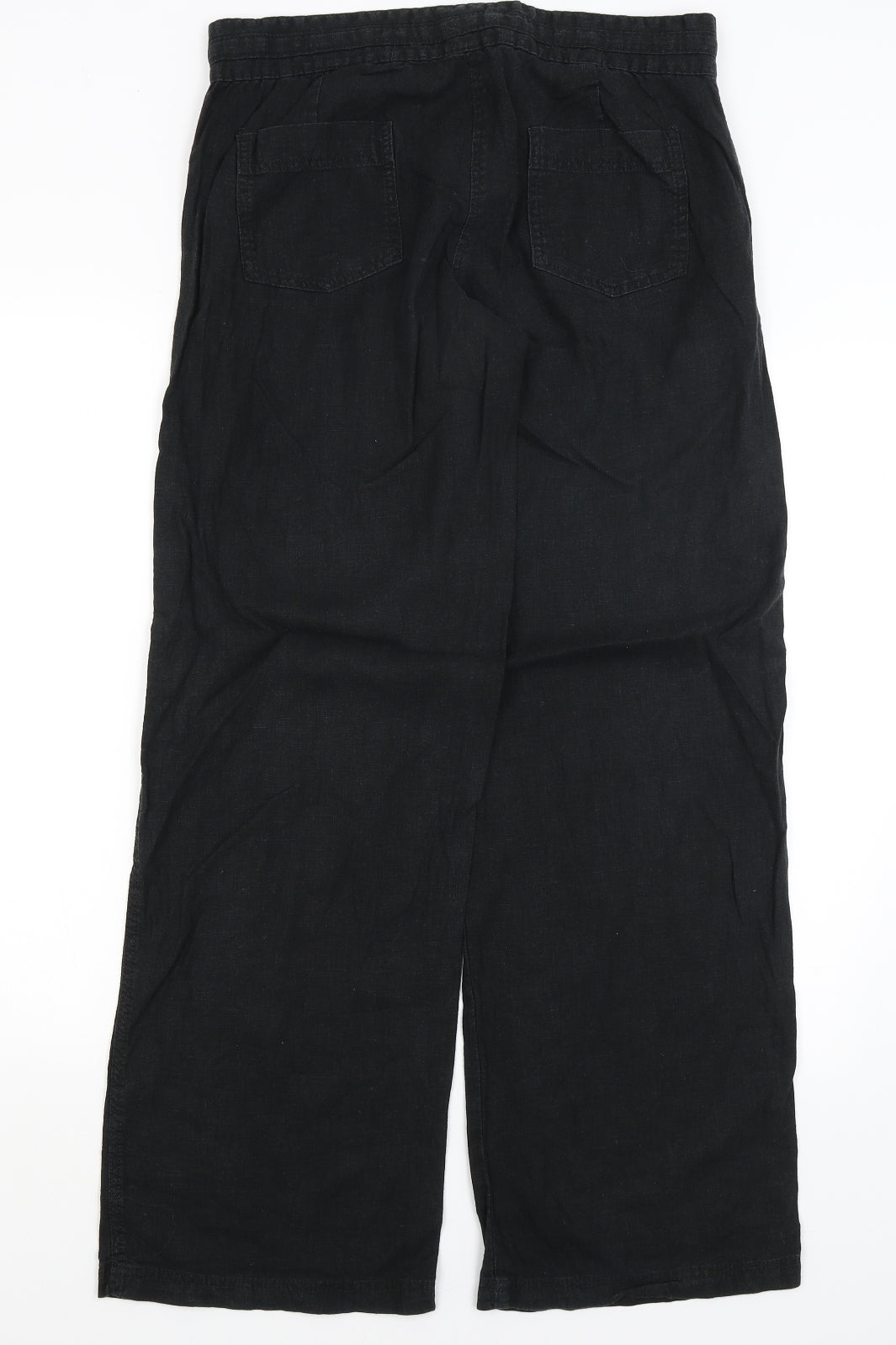NEXT Womens Black   Trousers  Size 12 L32 in