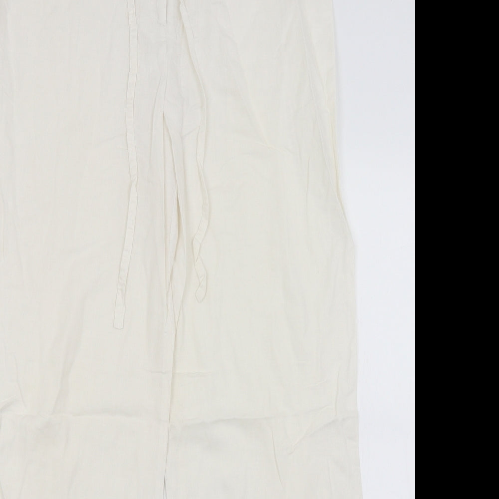 Florence & Fred Womens White   Trousers  Size 14 L28 in