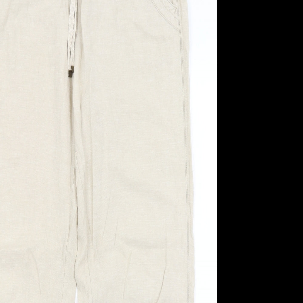 George Womens Beige   Trousers  Size 14 L29 in
