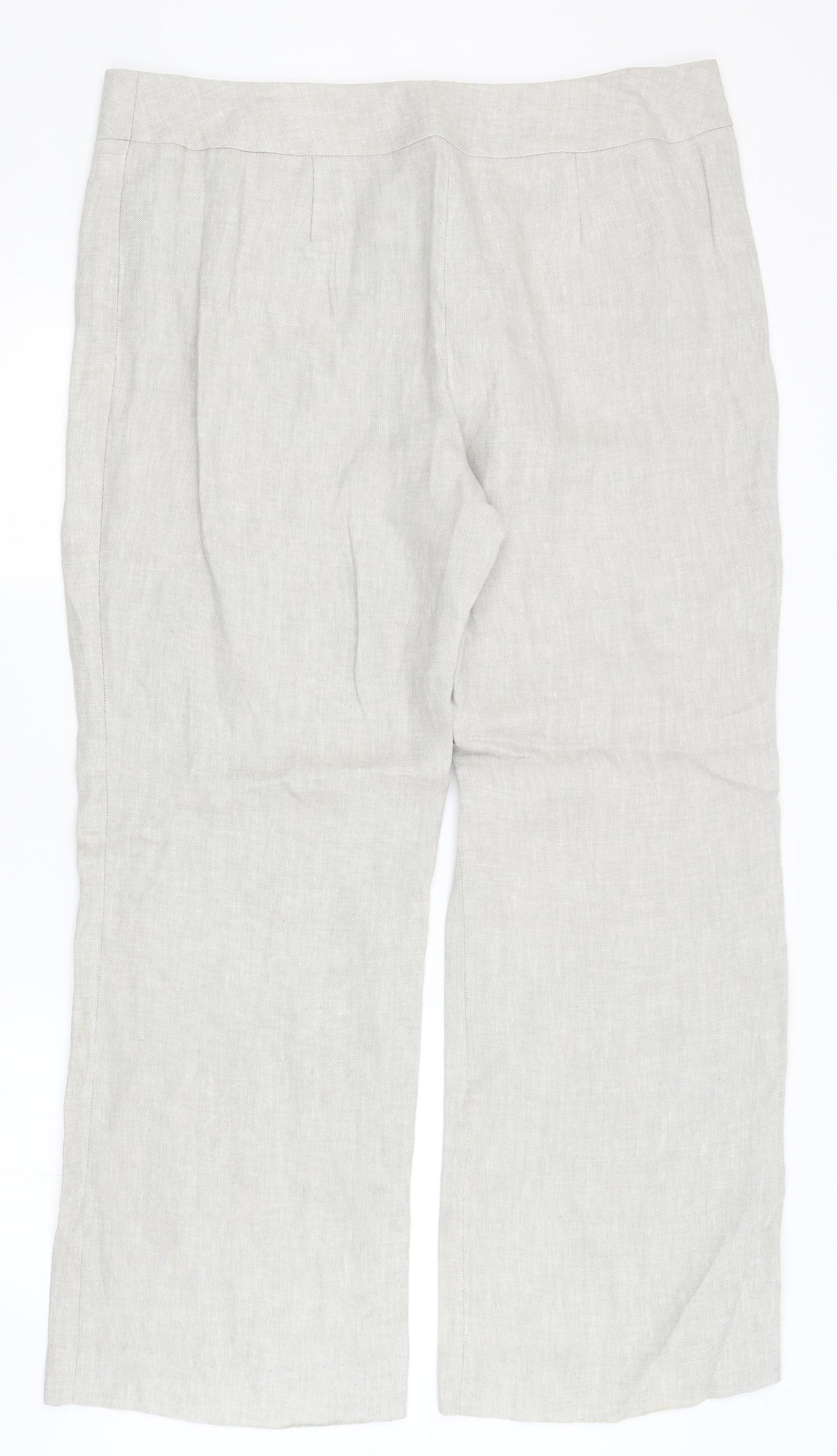 Kaliko Womens Grey   Trousers  Size 18 L30 in