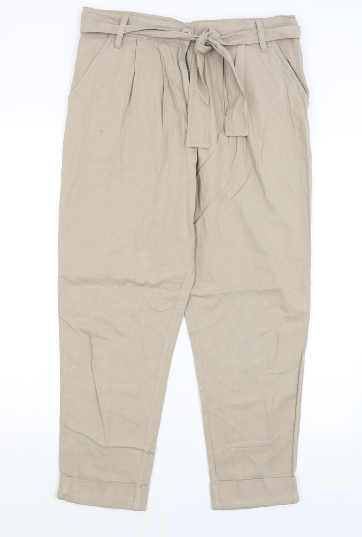 Full Circle Womens Brown Trousers Size 30 in L26 in