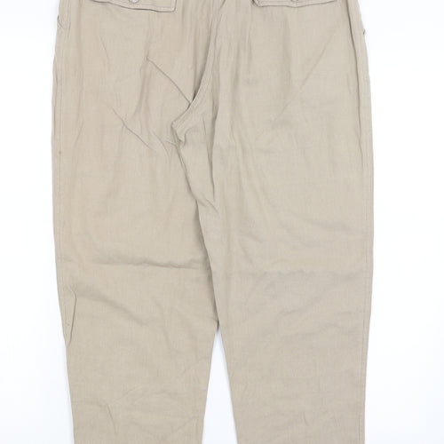 Full Circle Womens Brown   Trousers  Size 30 in L26 in