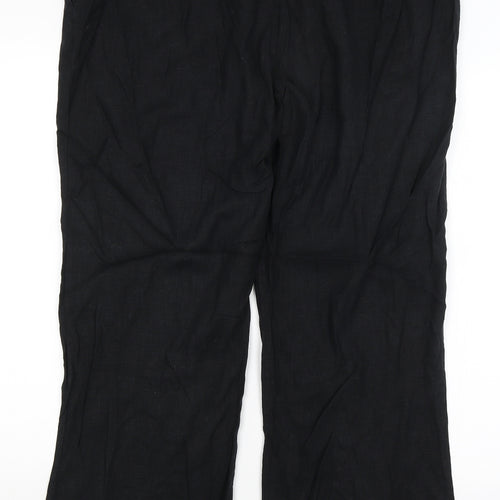 George Womens Black   Trousers  Size 18 L28 in