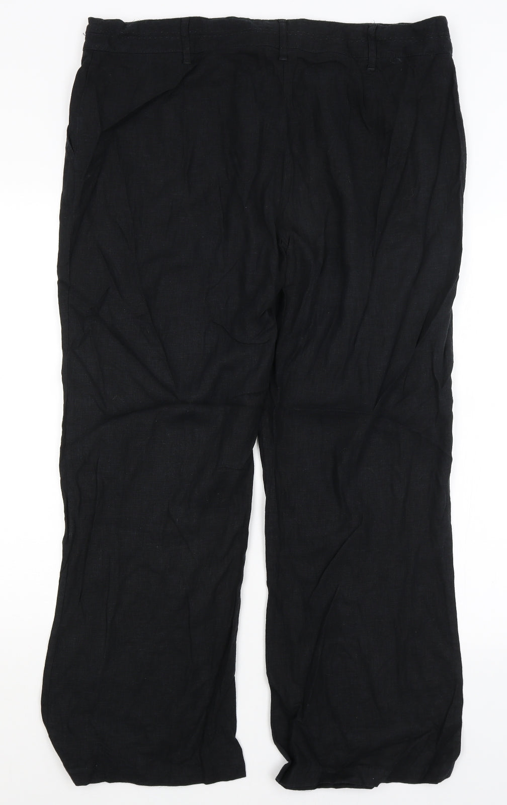 George Womens Black   Trousers  Size 18 L28 in