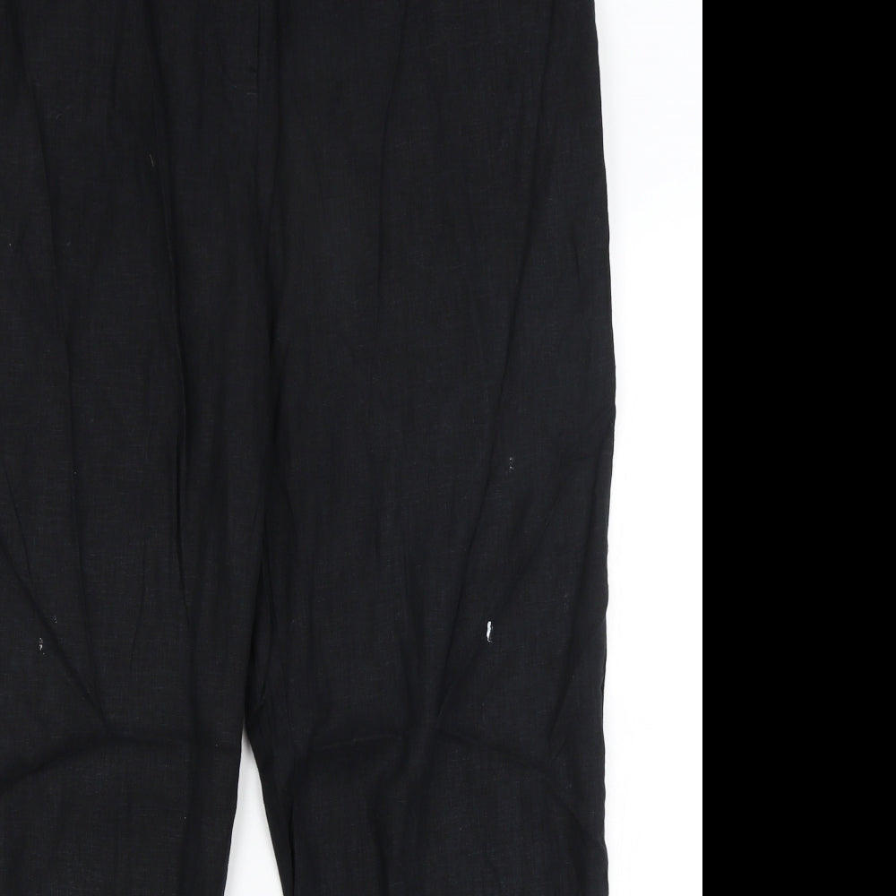 George Womens Black   Trousers  Size 18 L28 in
