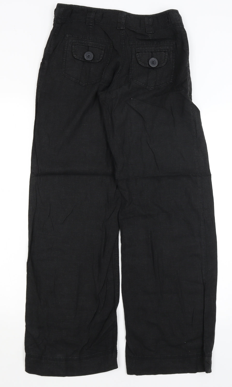 NEXT Womens Black   Trousers  Size 6 L30 in