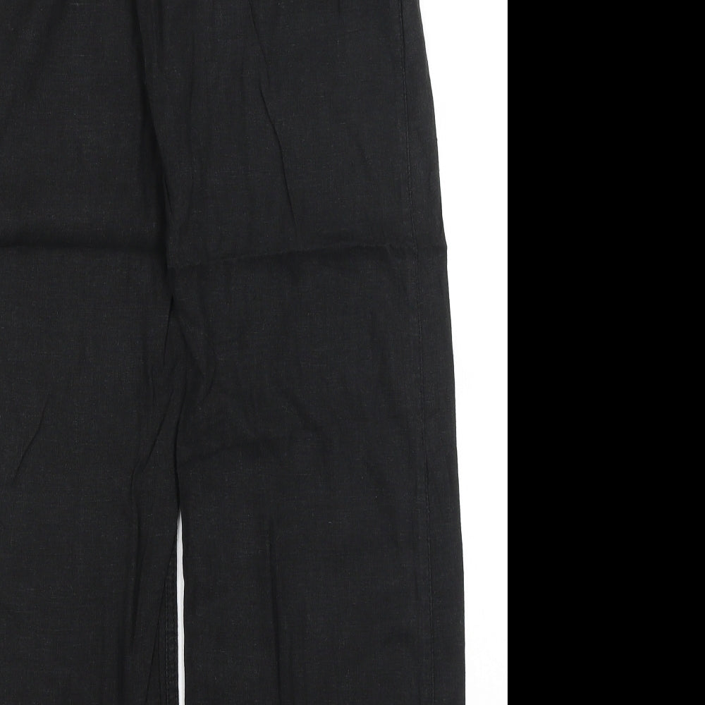 NEXT Womens Black   Trousers  Size 6 L30 in