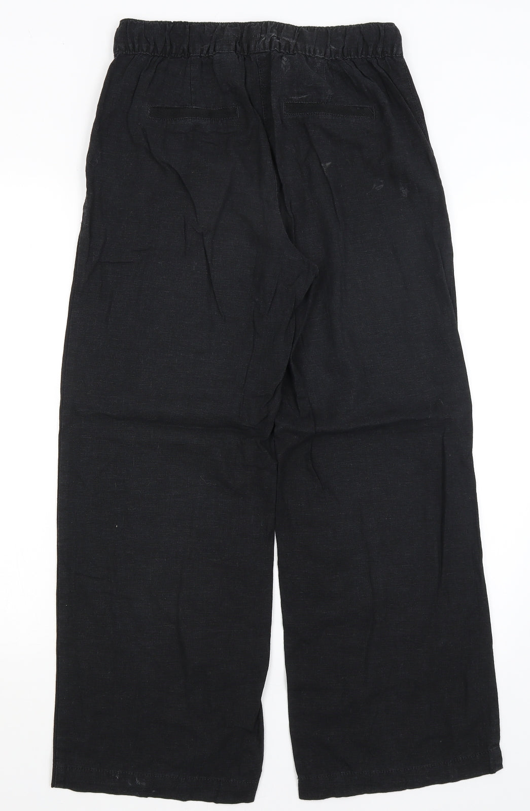 NEXT Womens Black   Trousers  Size 8 L26.5 in