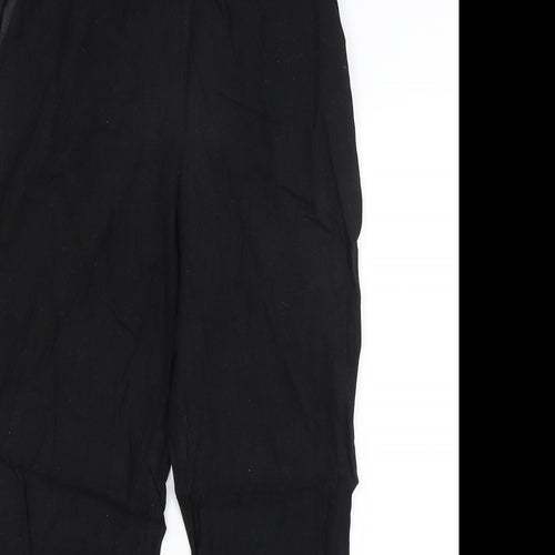 ASOS Womens Black   Capri Trousers Size 6 L24 in