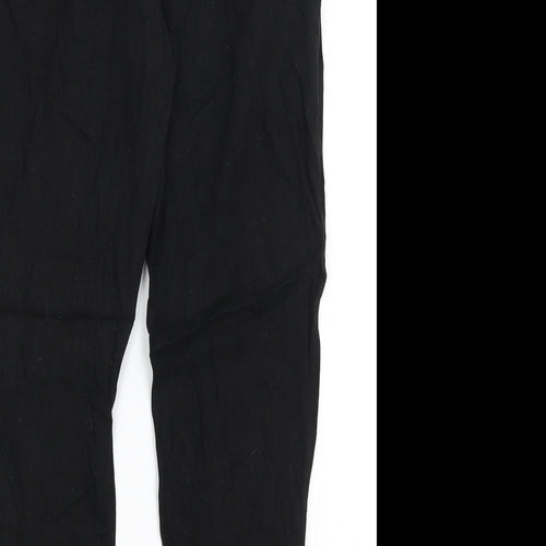 ASOS Womens Black   Capri Trousers Size 6 L24 in