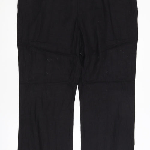 Papaya Womens Black   Trousers  Size 20 L30.5 in