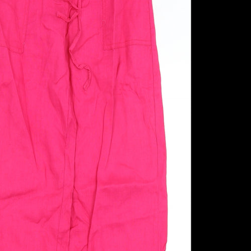 Atmosphere Womens Pink   Trousers  Size 12 L28 in