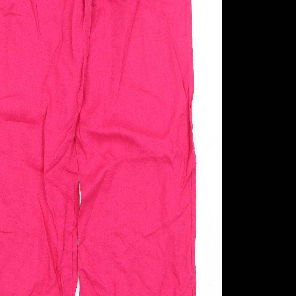 Atmosphere Womens Pink   Trousers  Size 12 L28 in