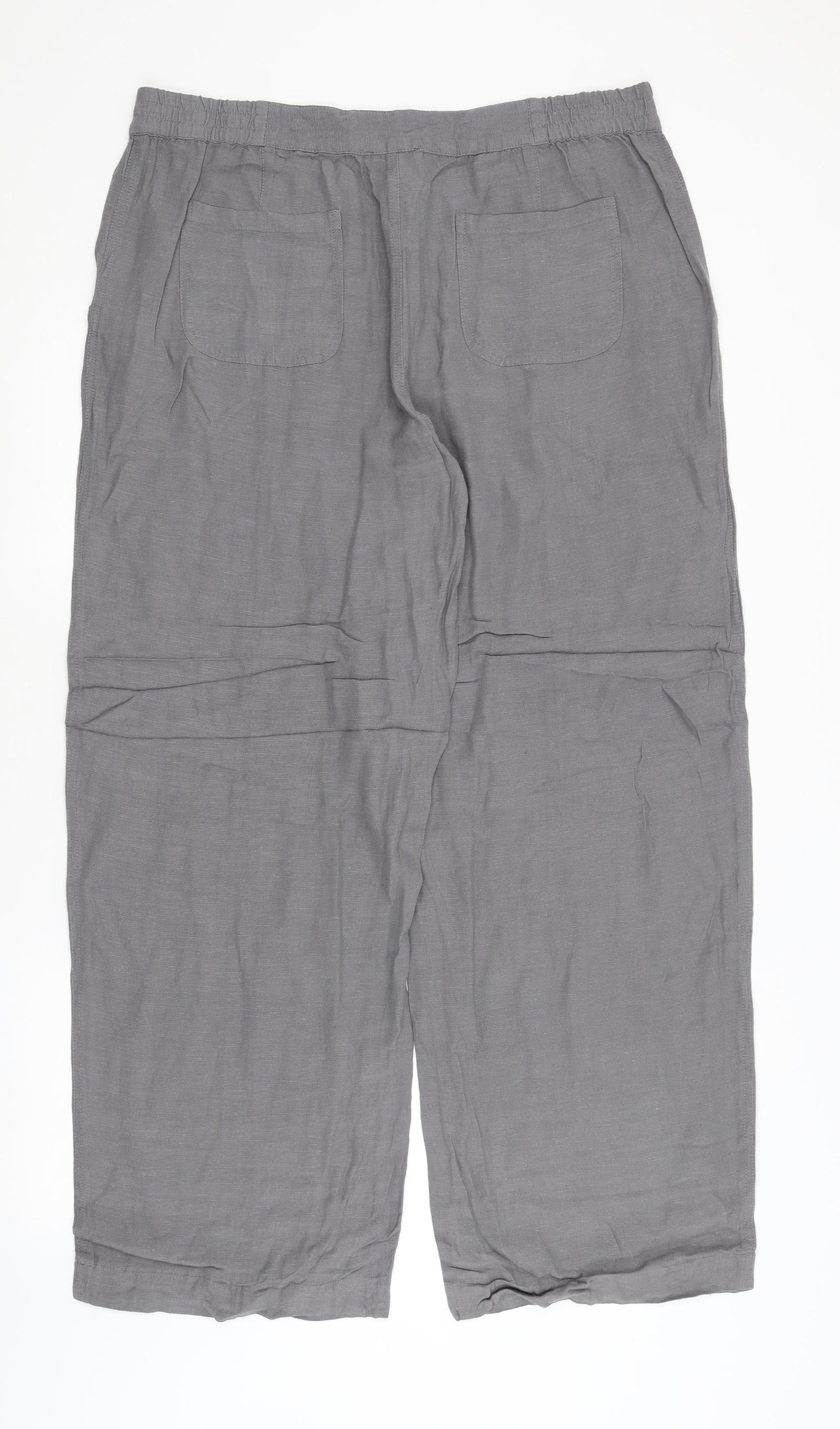 Viz a Viz Womens Grey   Trousers  Size 20 L30 in