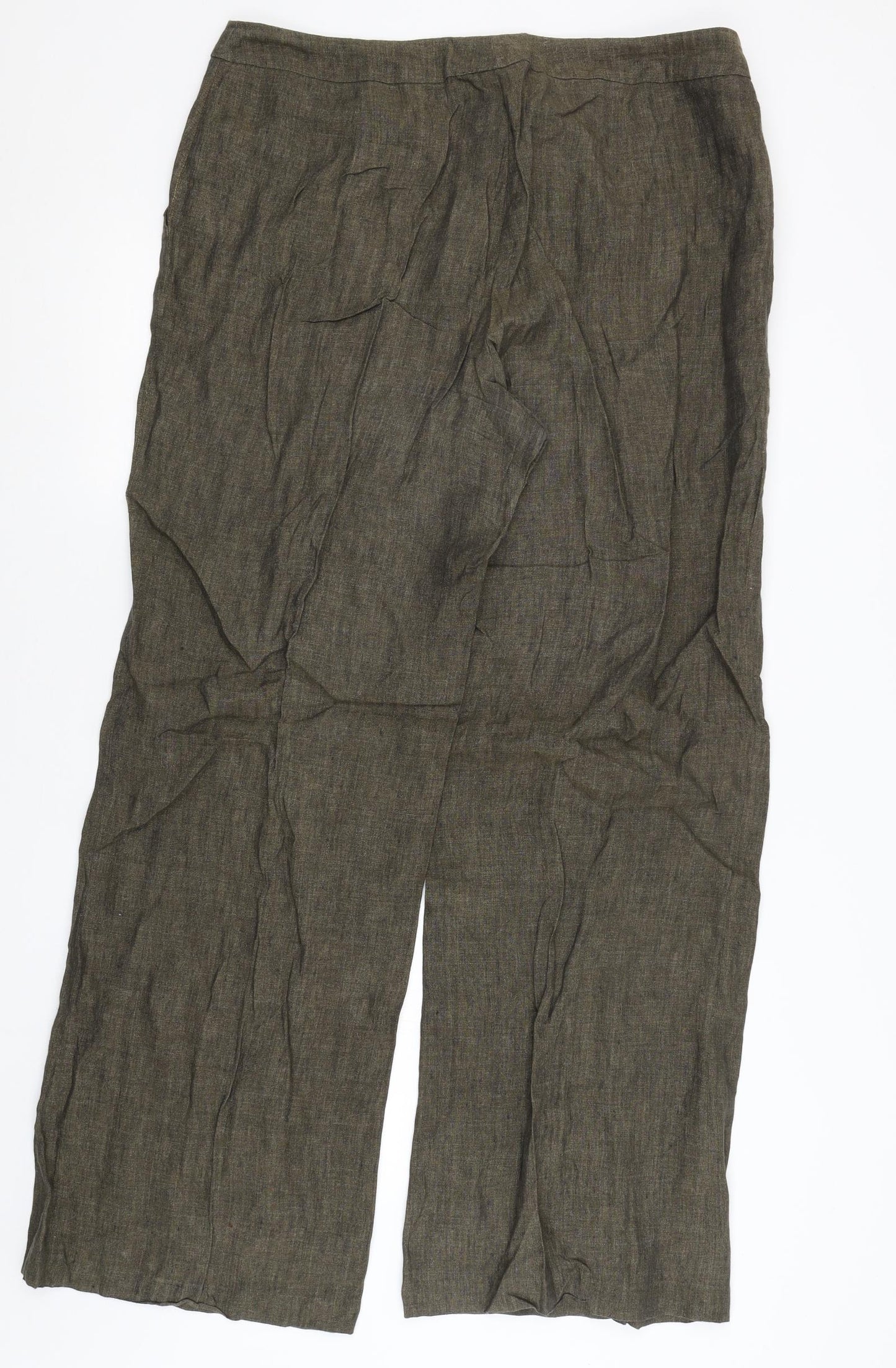Rosies Womens Brown   Trousers  Size 20 L31 in