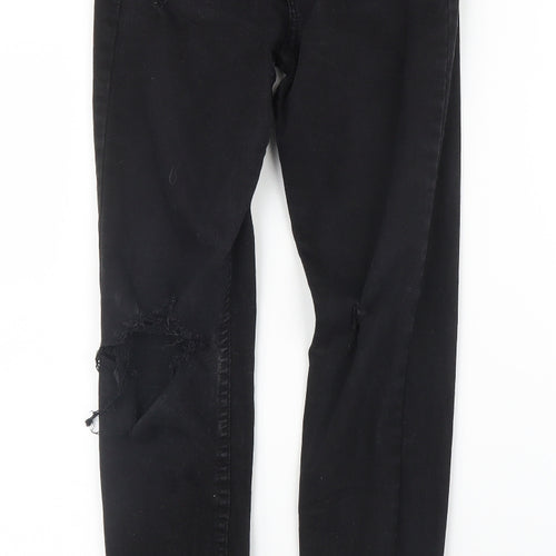 Missguided Womens Black   Skinny Jeans Size 8 L28 in