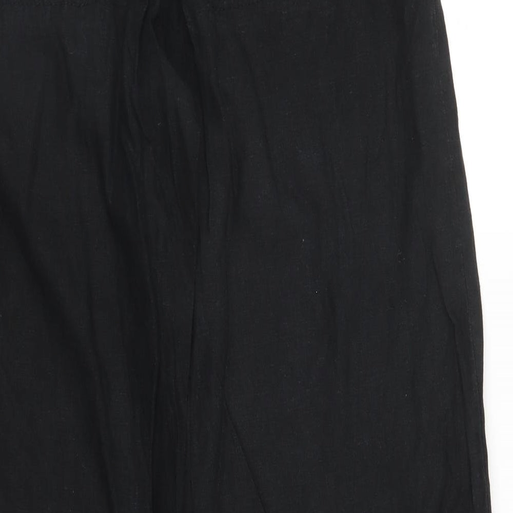 NEXT Womens Black   Trousers  Size 14 L27 in