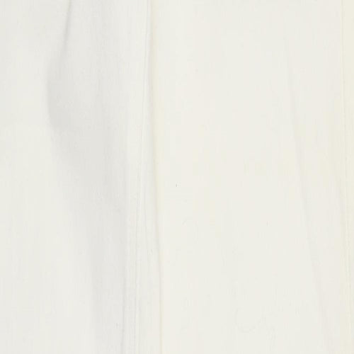 NEXT Womens White  Denim Skinny Jeans Size 10 L28 in