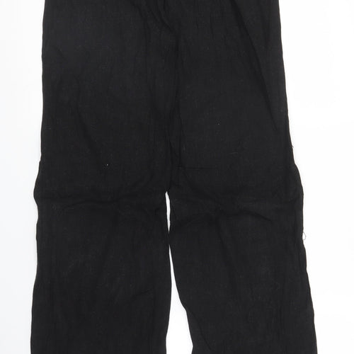 New Look Womens Black   Trousers  Size 10 L29 in