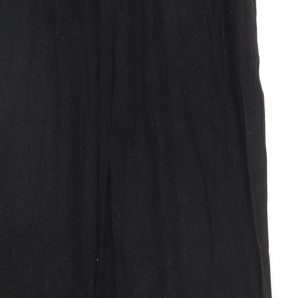 New Look Womens Black   Trousers  Size 10 L29 in