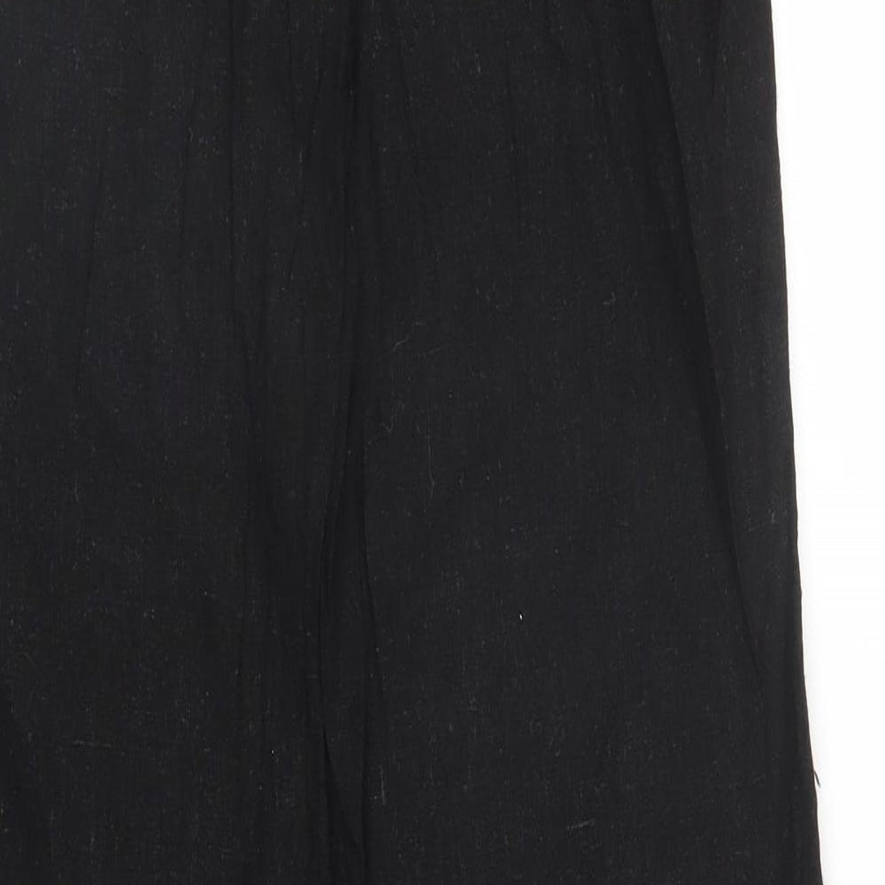 New Look Womens Black   Trousers  Size 10 L29 in
