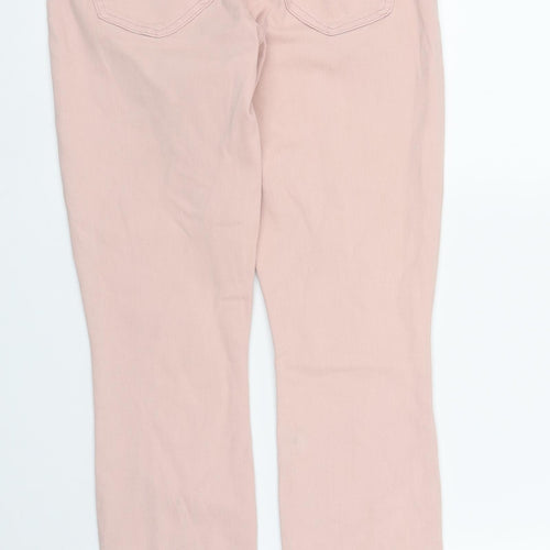 Gap Womens Pink  Denim Skinny Jeans Size 25 in L27 in