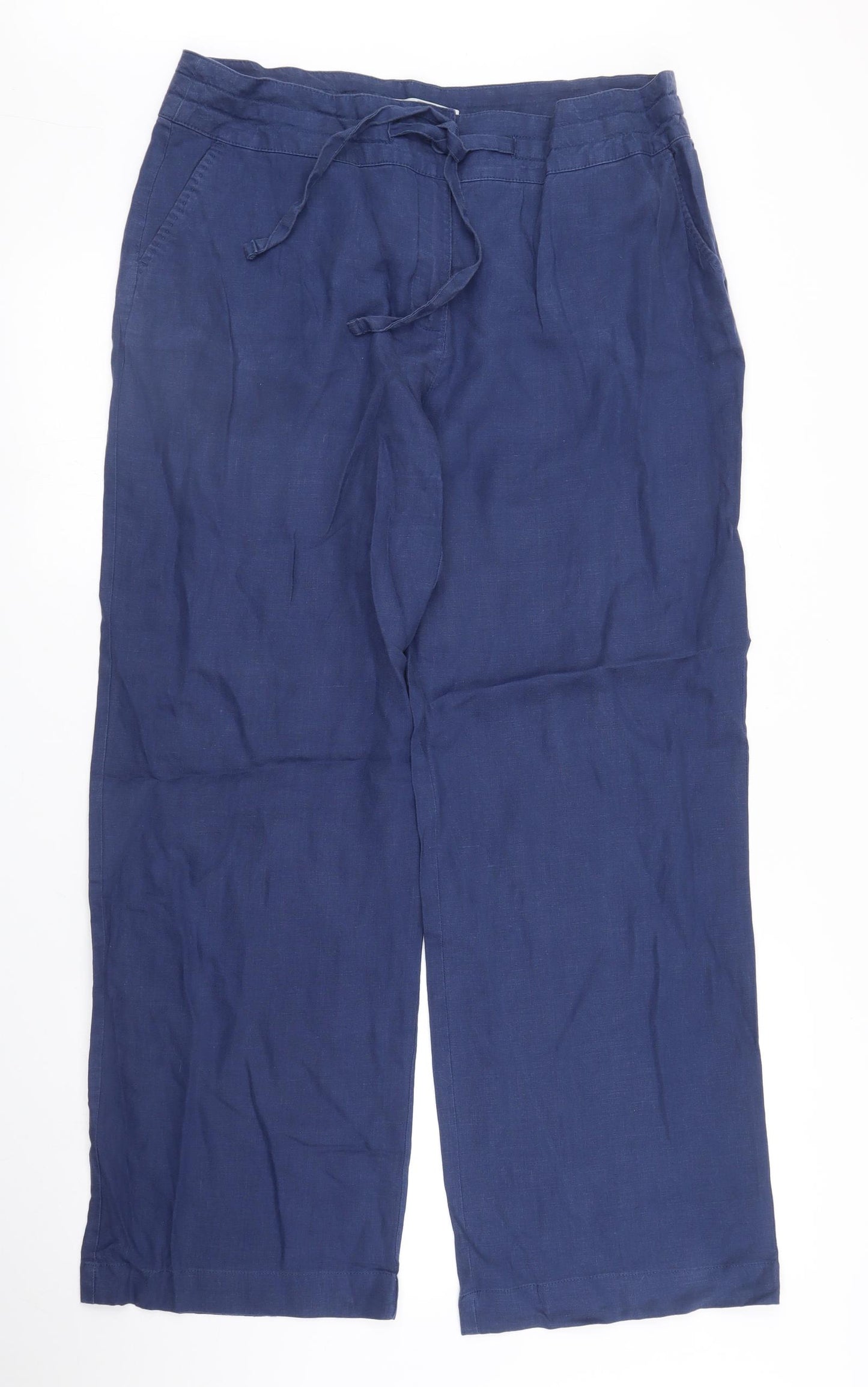 TU Womens Blue   Trousers  Size 14 L29 in