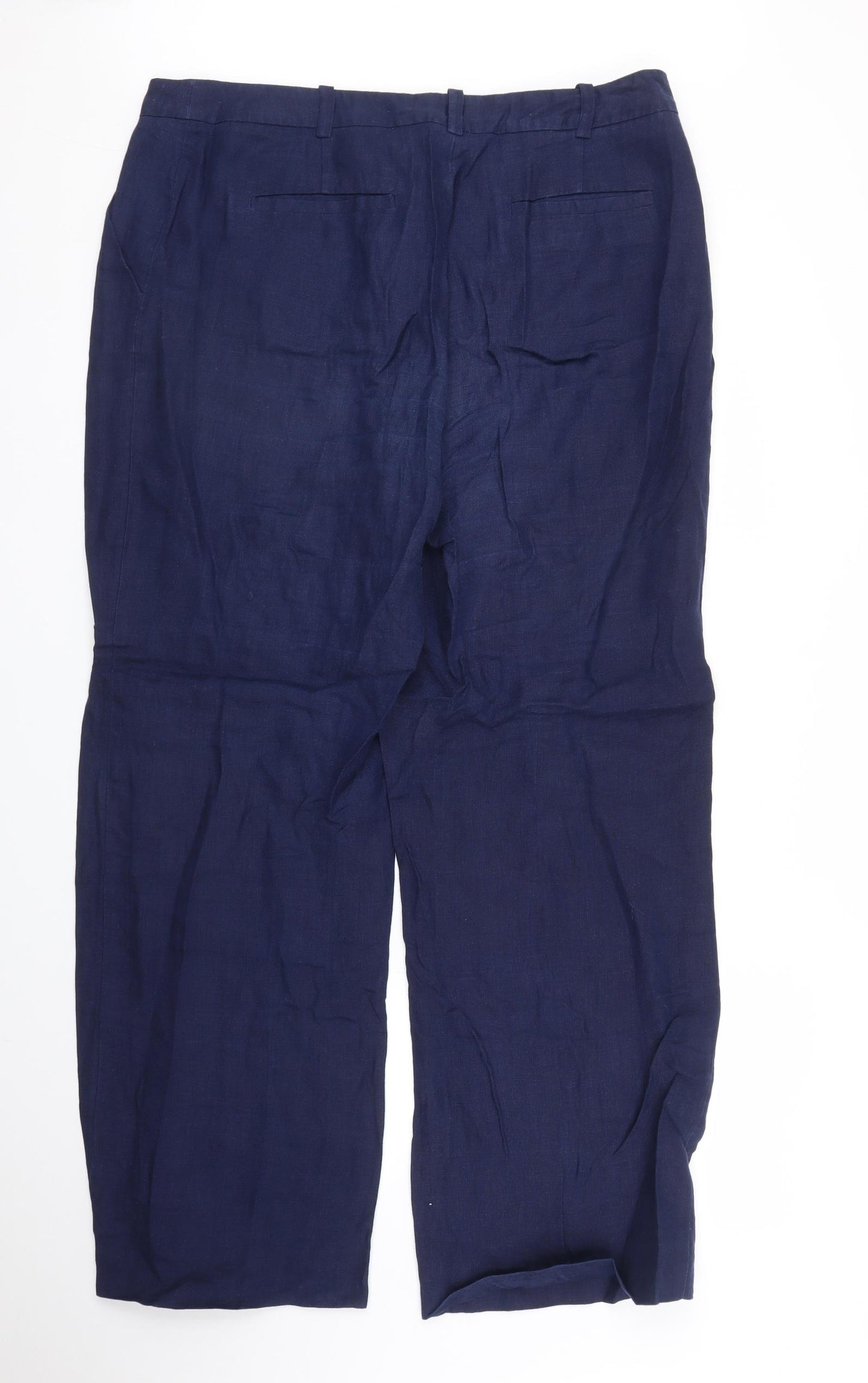 PURE Collection Womens Blue   Trousers  Size 16 L29 in