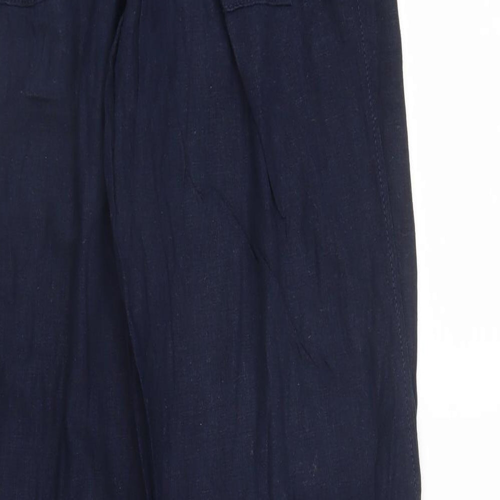 NEXT Womens Blue   Trousers  Size 6 L29 in