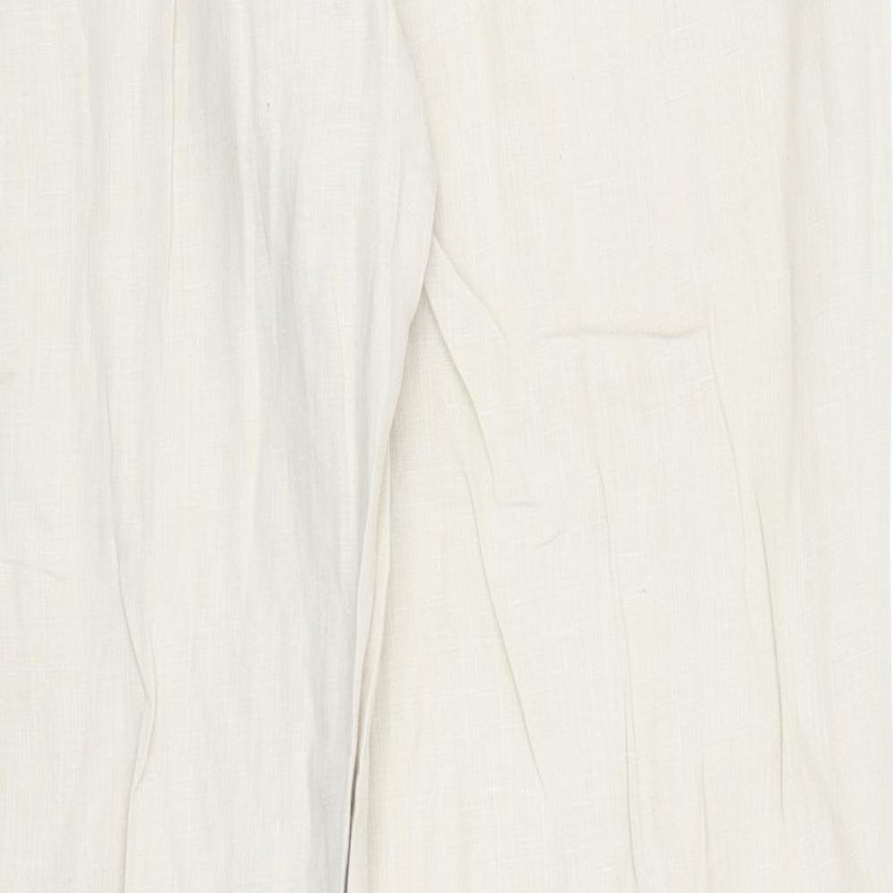 Kaliko Womens Beige   Trousers  Size 16 L31 in