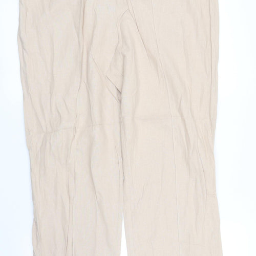 Classic Womens Beige   Trousers  Size 18 L27 in